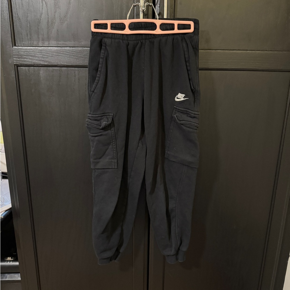 Boys Nike Black Jogger Pants